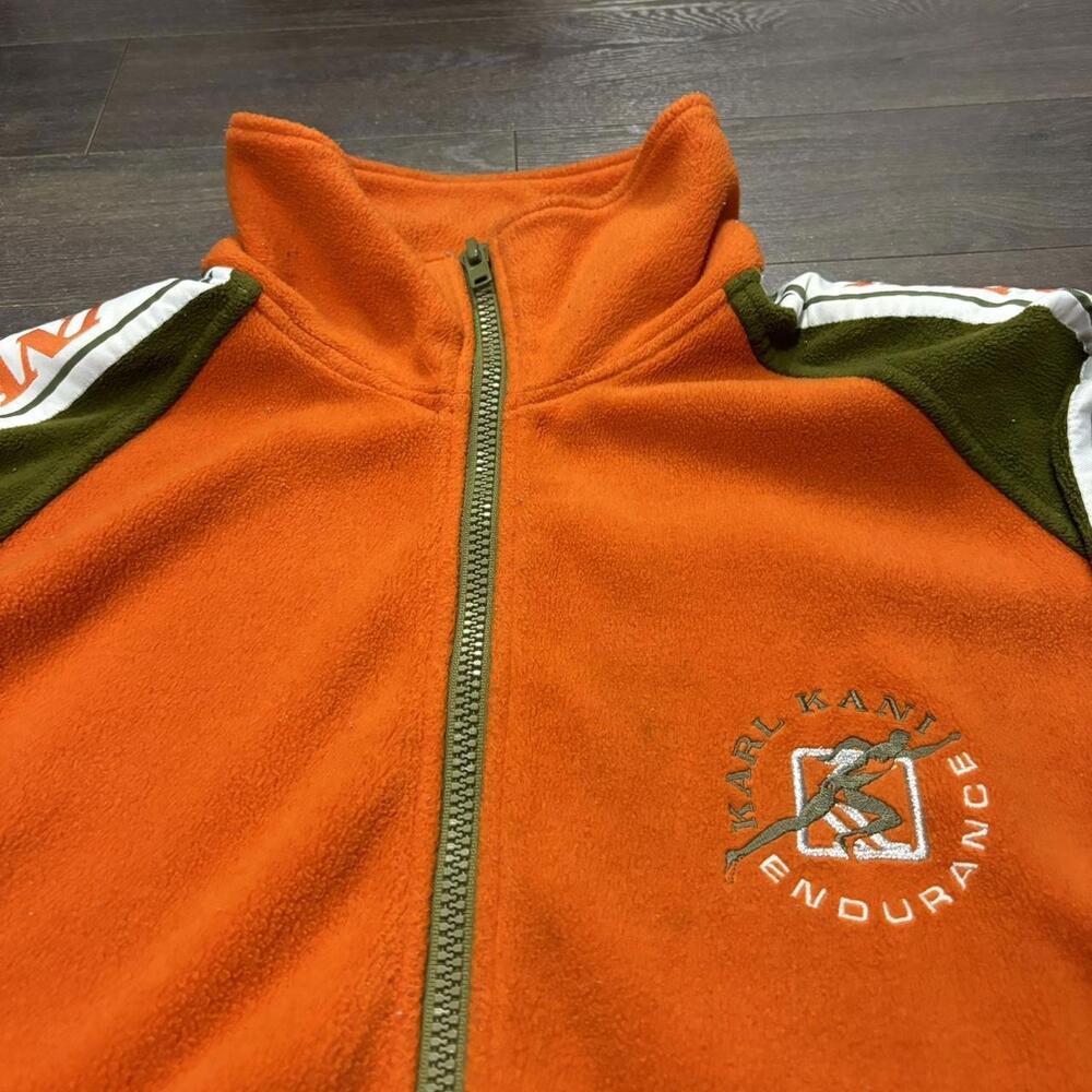 Vintage Karl Kani Endurance Collared Fleece Sweatshirt XL